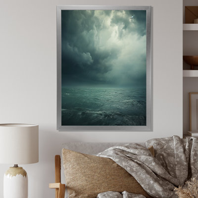 Lelja Ocean Storm Harmony II, reproduction d'art sur toile
