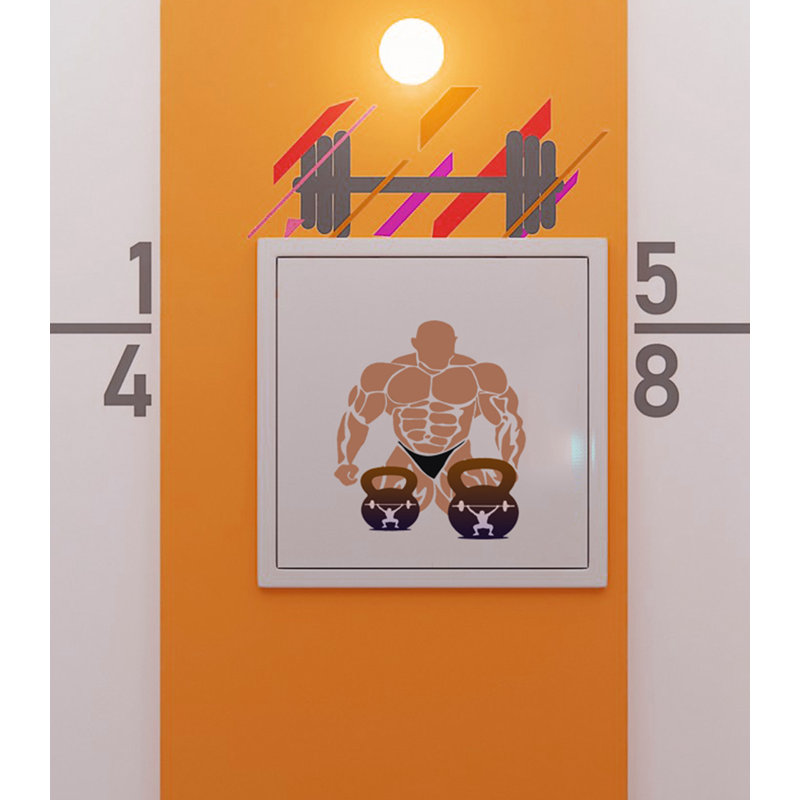 Sports Wall Decal, 13" H x 10" W