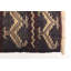 Tapis brun Teimani 2 pi 9 po x 4 pi 6 po