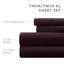 Ensemble de draps ultra-doux double brossé 6 pièces - Pochette profonde, infroissable, literie résistante à la décoloration-863243134-863243138