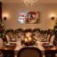 Atelier de Noël traîneau faisant ensemble de 3 impressions d'art sur toile-40462224