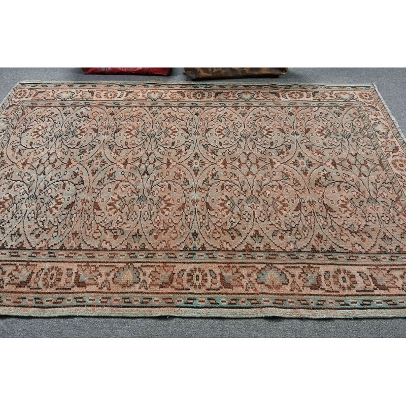 Tapis de couloir vintage turc fait à la main pour rehausser l'esthétique de votre salon