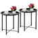 Annaleese Foldable Tray Cross Legs End Table