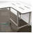 Reversible Wall Mount Folding Transfer Shower With Swing Down Legs