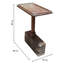 Asdulah Solid Wood Frame End Table