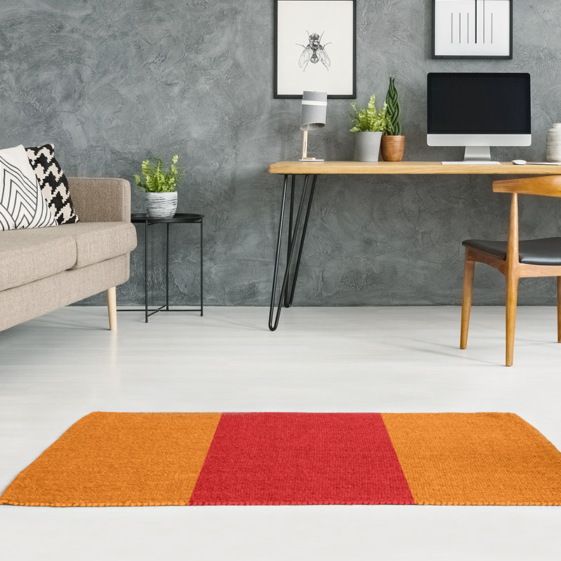 Striped Indoor Rug, Rectangle 5' x 7', Yes