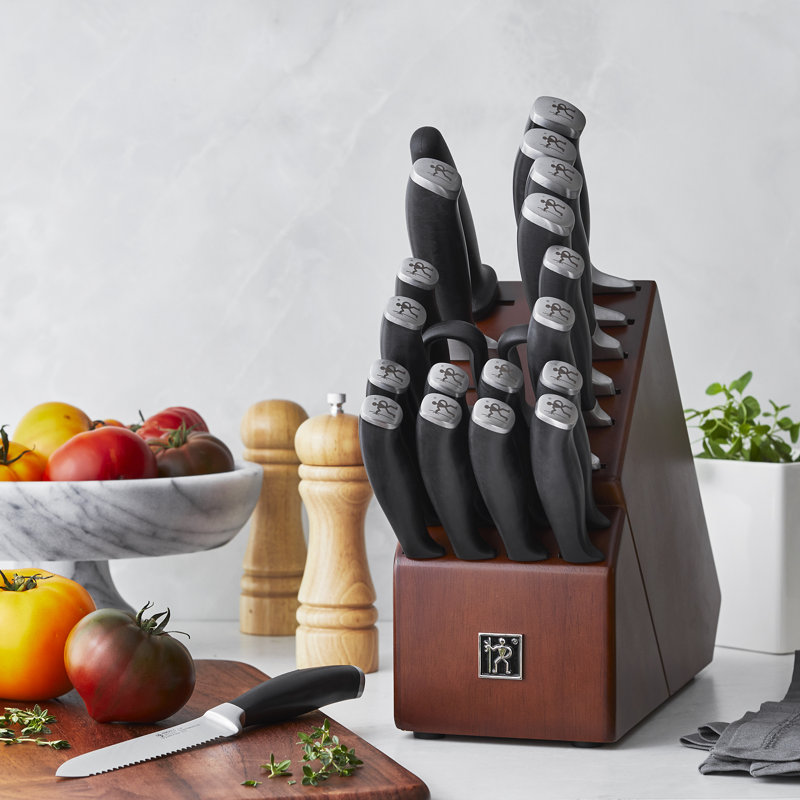 HENCKELS Elan 21-Piece Knife Block Set