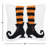 Witch Shoes Halloween Hooked Throw Pillow-712131485