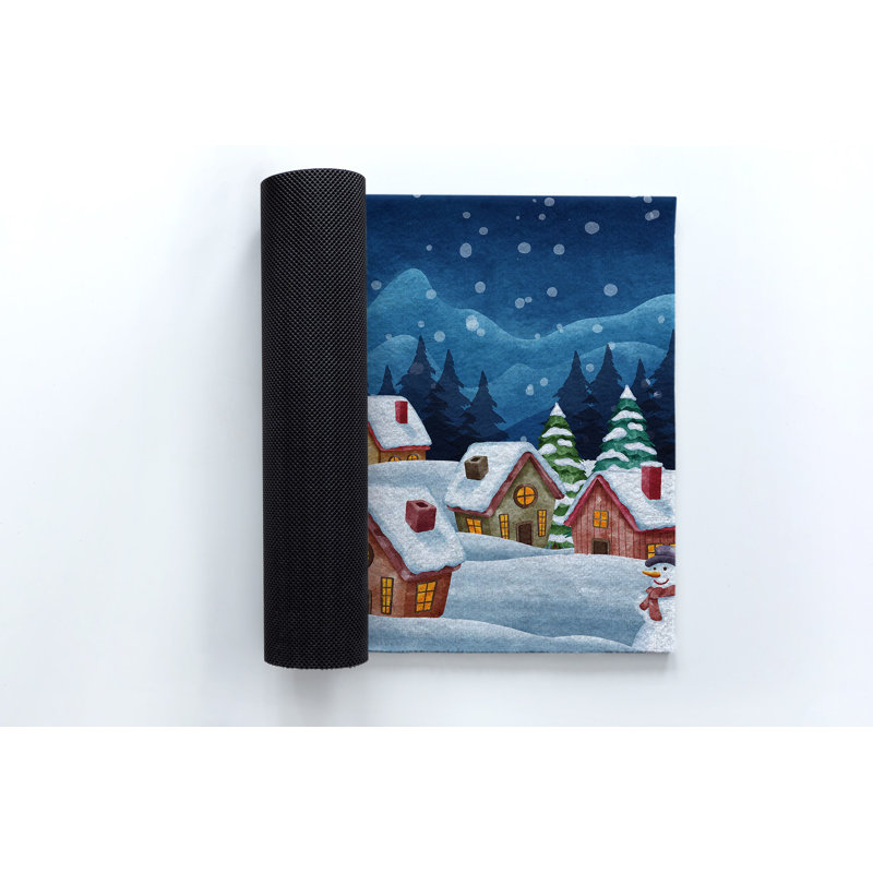 Non-Slip Christmas Outdoor Doormat