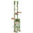 Adjustable Height Cactus Cat Tree Floor To Ceiling Cat Tower With 7 Tiers Climbing Activity Centre With Cozy Hammocks, 5 Platforms And Scratching Posts-1432104850