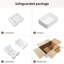 Rectangular Vessel Sink, 16"X12" Small Bowl Bathroom Vessel Sink, White Ceramic Lavatory Above Counter Art Basin Vanity Sink