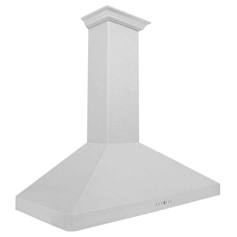 Hotte murale ZLINE, Acier inoxydable satiné, 48"