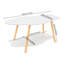 Table basse moderne pour le salon, table basse en forme de nuage, table centrale double couche pour les petits espaces-1129146565
