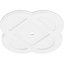 Médaillon de plafond contemporain en PVC de qualité architecturale 28 po x H 18 5/8 po x 1 po x P 9 3/4 po x P 1 po-137878011-137934470-137934478