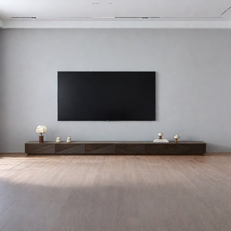 Simple Style TV Cabinet, 118.11"