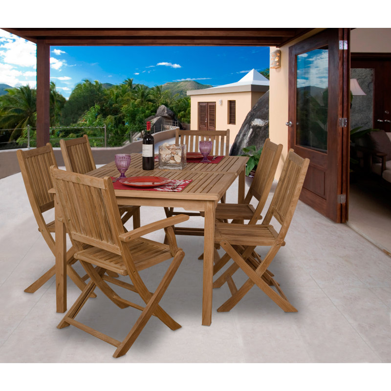 Ensemble repas 7 pièces Kenzie International Home