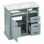 36'' Bathroom Vanity Base Only-130604259