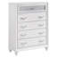 Ensemble de chambre avec grand lit 5 pièces Kilwin - blanc-99324107-99324108-129859866