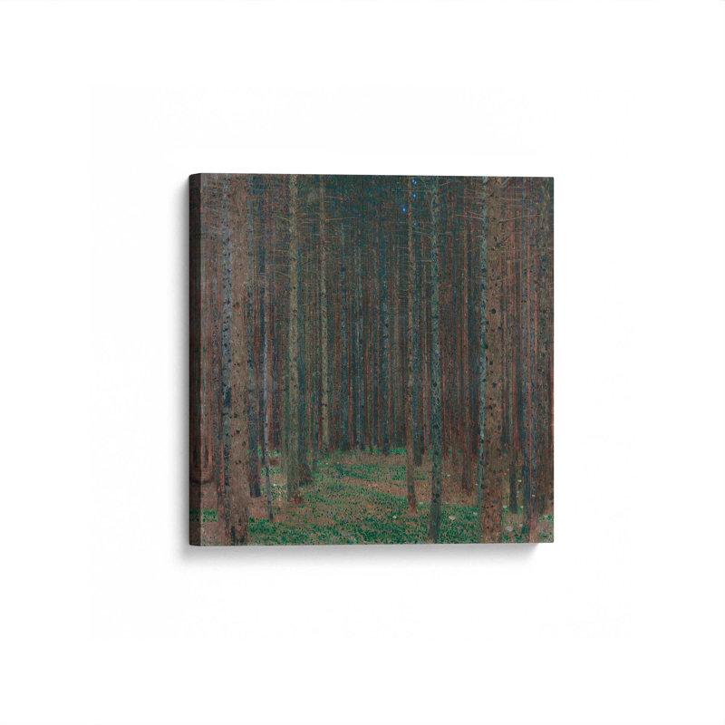 Murmures de la forêt, Toile tendue, Ne s’applique pas, H 12 po x l 12 po