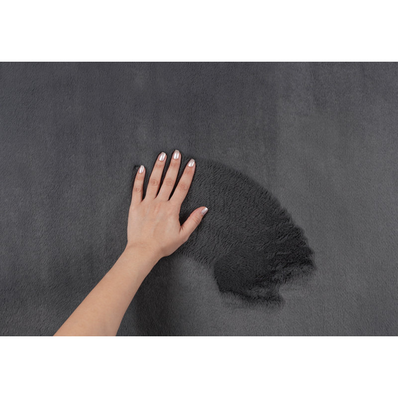 Schnabel Solid Colour Area Rug, Rectangular 200 x 280cm