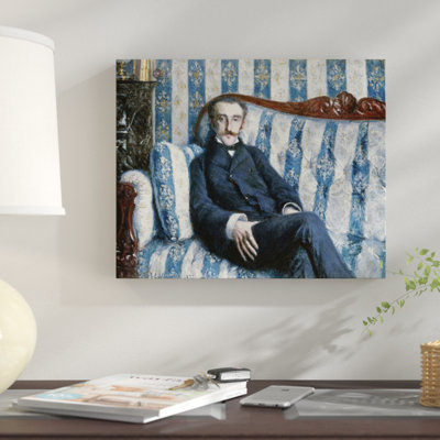 " Portrait De Monsieur R " by Gustave Caillebotte