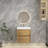 23.4'' Single Bathroom Vanity with Acrylic Top-231461848