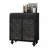 Distinctive Decorative Storage Cabinet with Embossed Pattern for Various Rooms