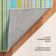 Aquinnah Ticking Multi Machine Washable Rug