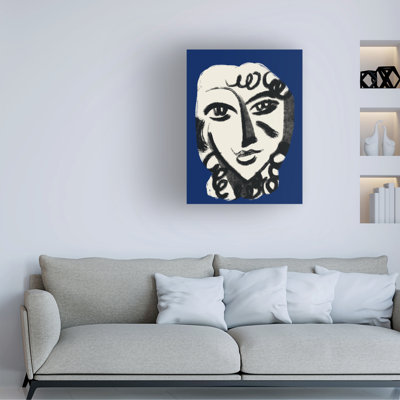 Art sur toile bleu, le petit doyen, Bachelor