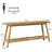 2-Tier Entryway Table,Sofa Table,Space-Saving Console Table-131859619