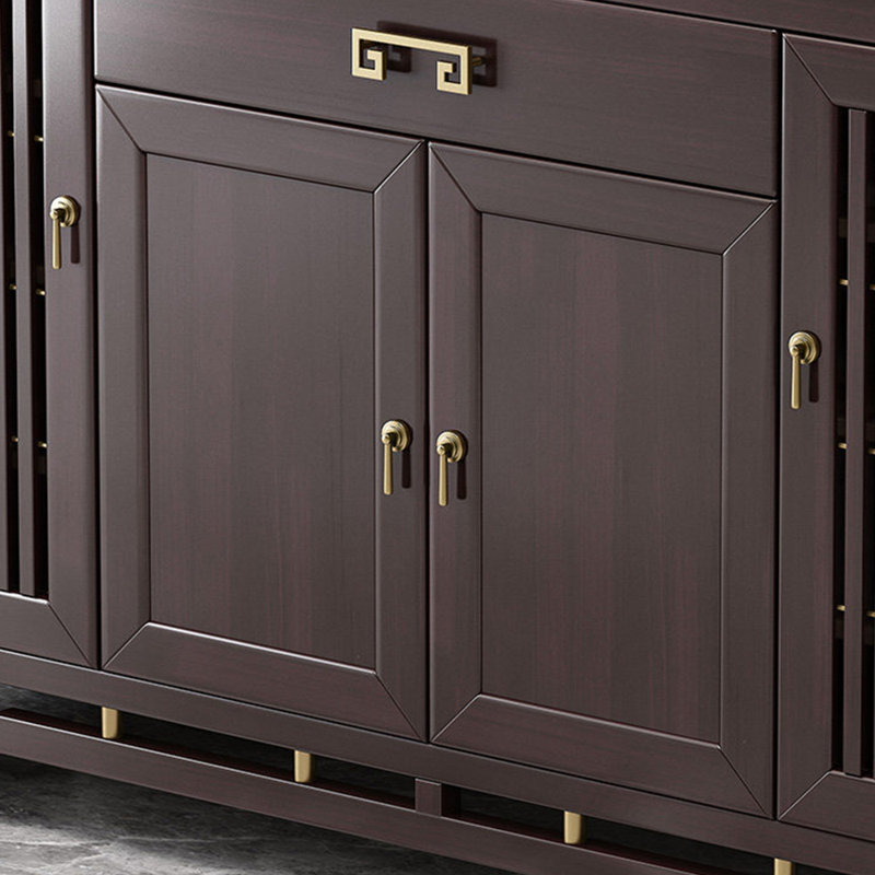 Classic large capacity storage shoe cabinet