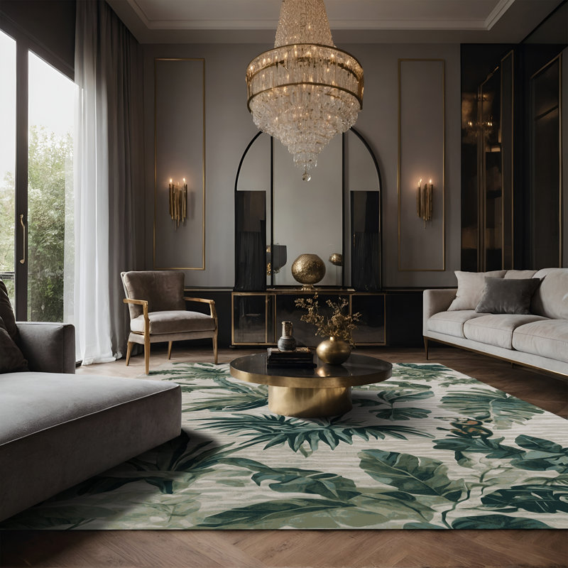 Tapis gris soyeux et moelleux, Tapis de couloir 2 pi x 4 pi