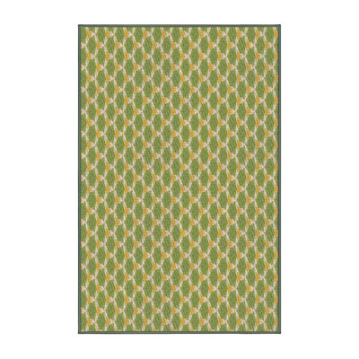 Tapis vert / jaune Power Loom