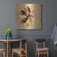 Art mural en métal «Ochre fleur» par Svetlana Aleynikova, Winston Porter-1086794328