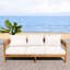 Theor Solid Acacia Wood Outdoor Sofa