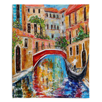 Couverture sherpa douce venice magic ii