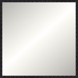 Antique Black Wave Signature Mirror