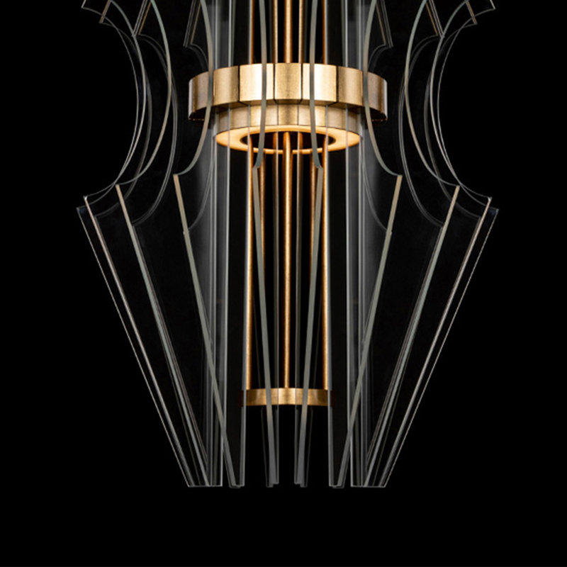 Newton 3 - Light LED Pendant, Gold