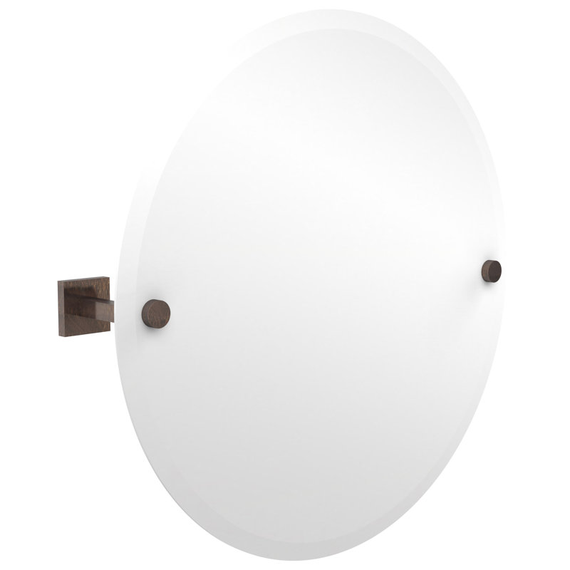 Haranu Wall Mirror with Shelves, Venetian Bronze