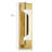 Makennah Plastic LED Flush Mounted Sconce