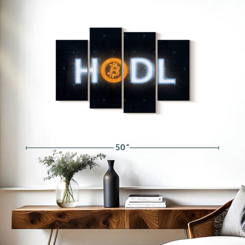 Kerner brillant Hodl, H 22 po x l 36 po