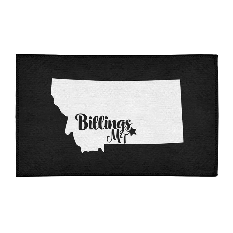 Tapis zone noire en polyester billings montana, Rectangle 8 pi x 10 pi