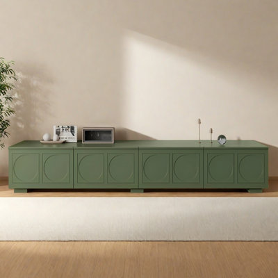Meuble télé en bois de style français rétro