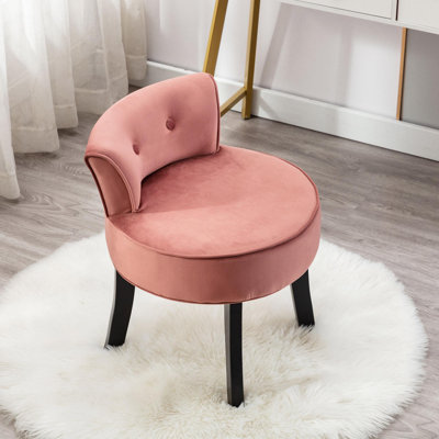 Sera Solid Wood Accent Stool