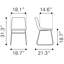 Ensemble de 2 chaises Meliyah Smart