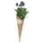 26" Artificial Blue Thistle Stems