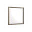 Miroir blanc élégant avec DEL