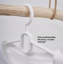 Cintre extensible en plastique avec crochet rotatif-1931579772
