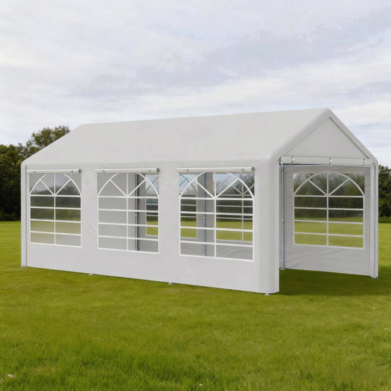 Tente de réception blanche 10 'X 20'