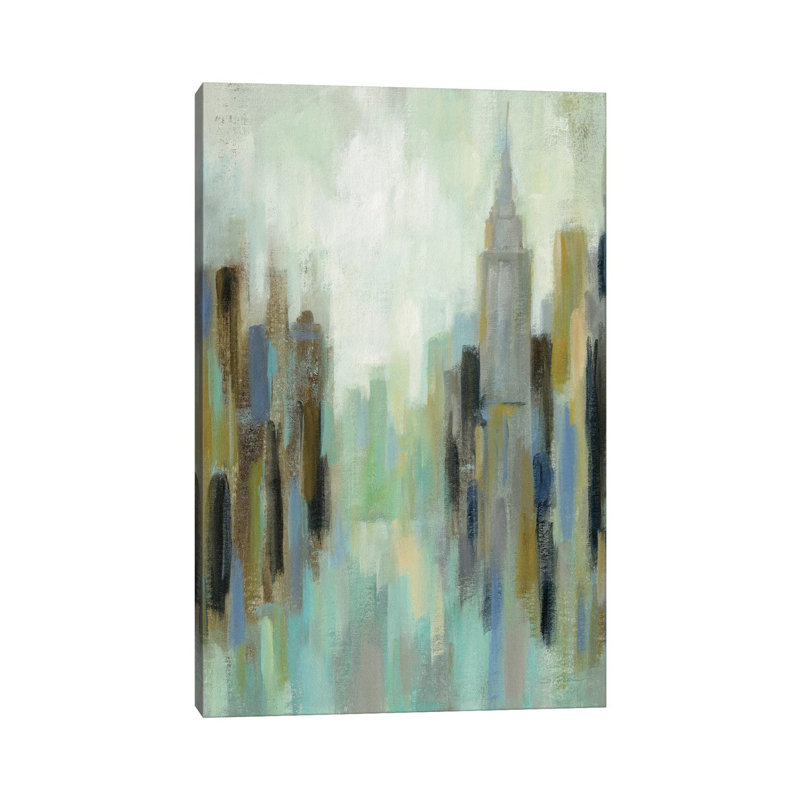 New York Morning II by Silvia Vassileva - Wrapped Canvas Painting, 66.04 cm H x 45.72 cm W